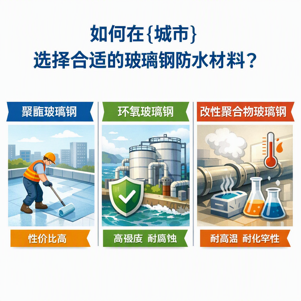 如何在景德镇选择合适的玻璃钢防水材料？