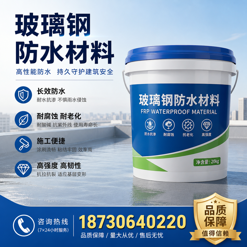 专家解析：玻璃钢防水材料的市场前景分析在 景德镇